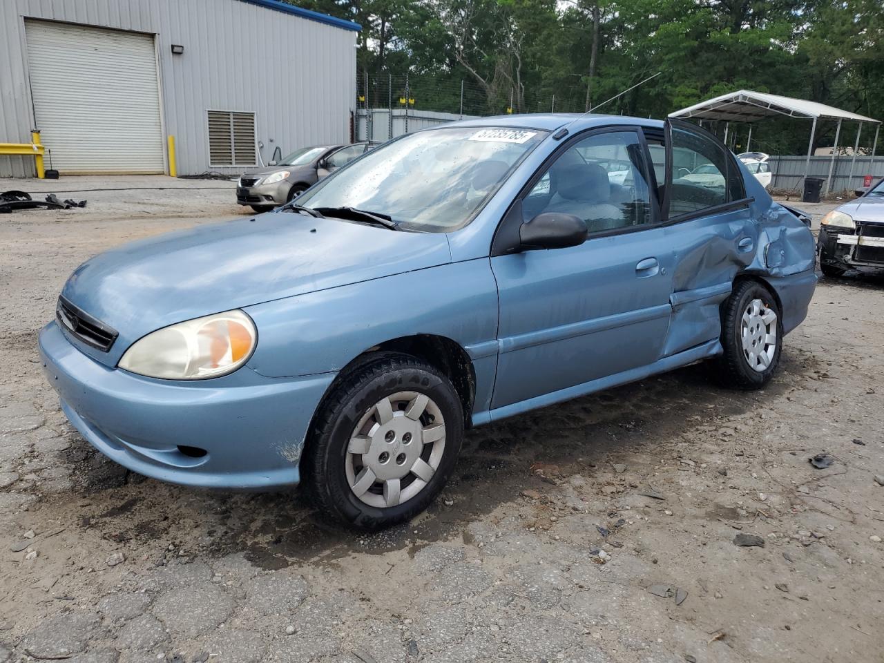 2002 Kia Rio  en Venta en Austell, GA - All Over
