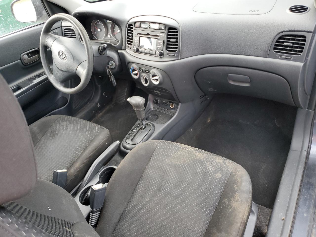2010 Hyundai Accent Blue VIN: KMHCM3AC6AU164712 Lot: 56627775