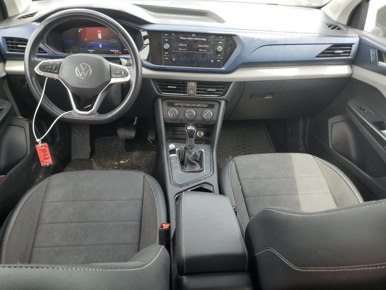2022 Volkswagen Taos Se VIN: 3VVRX7B24NM008506 Lot: 57621435