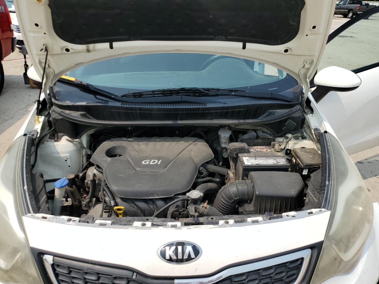 2012 Kia Rio Ex VIN: KNADN4A33C6068343 Lot: 59142875