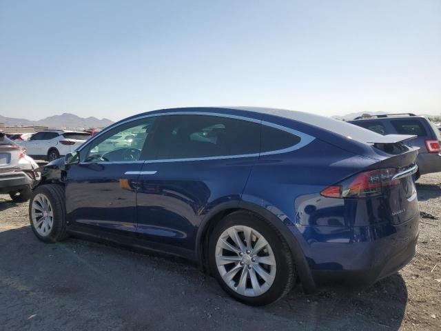  TESLA MODEL X 2017 Синій