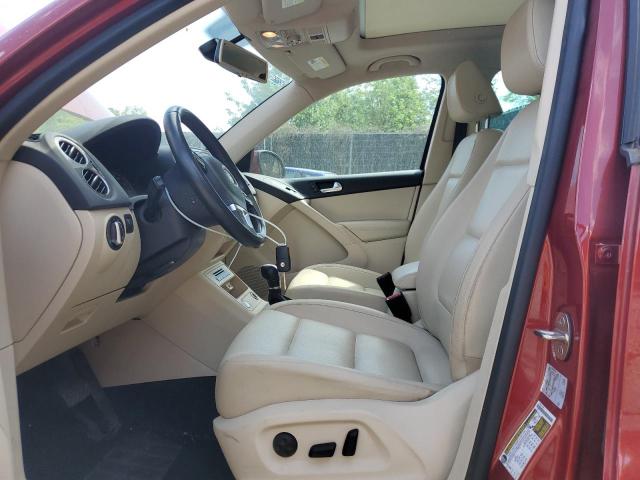  VOLKSWAGEN TIGUAN 2016 Burgundy
