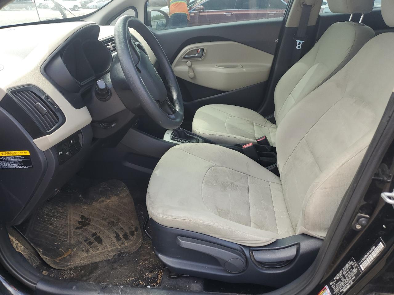 2012 Kia Rio Lx VIN: KNADM4A34C6092489 Lot: 57435975