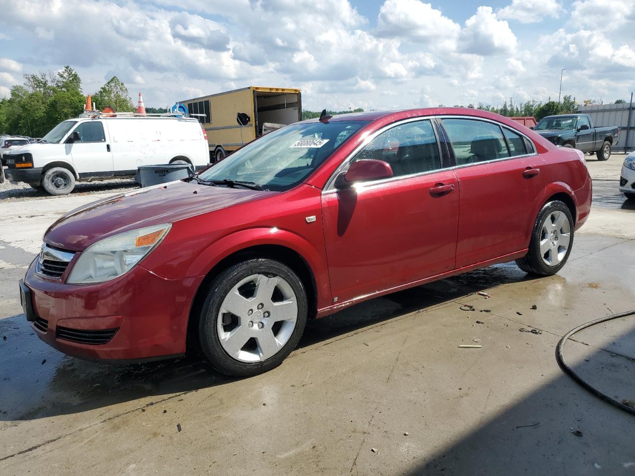 2009 Saturn Aura Xe იყიდება Cahokia Heights-ში, IL - Hail