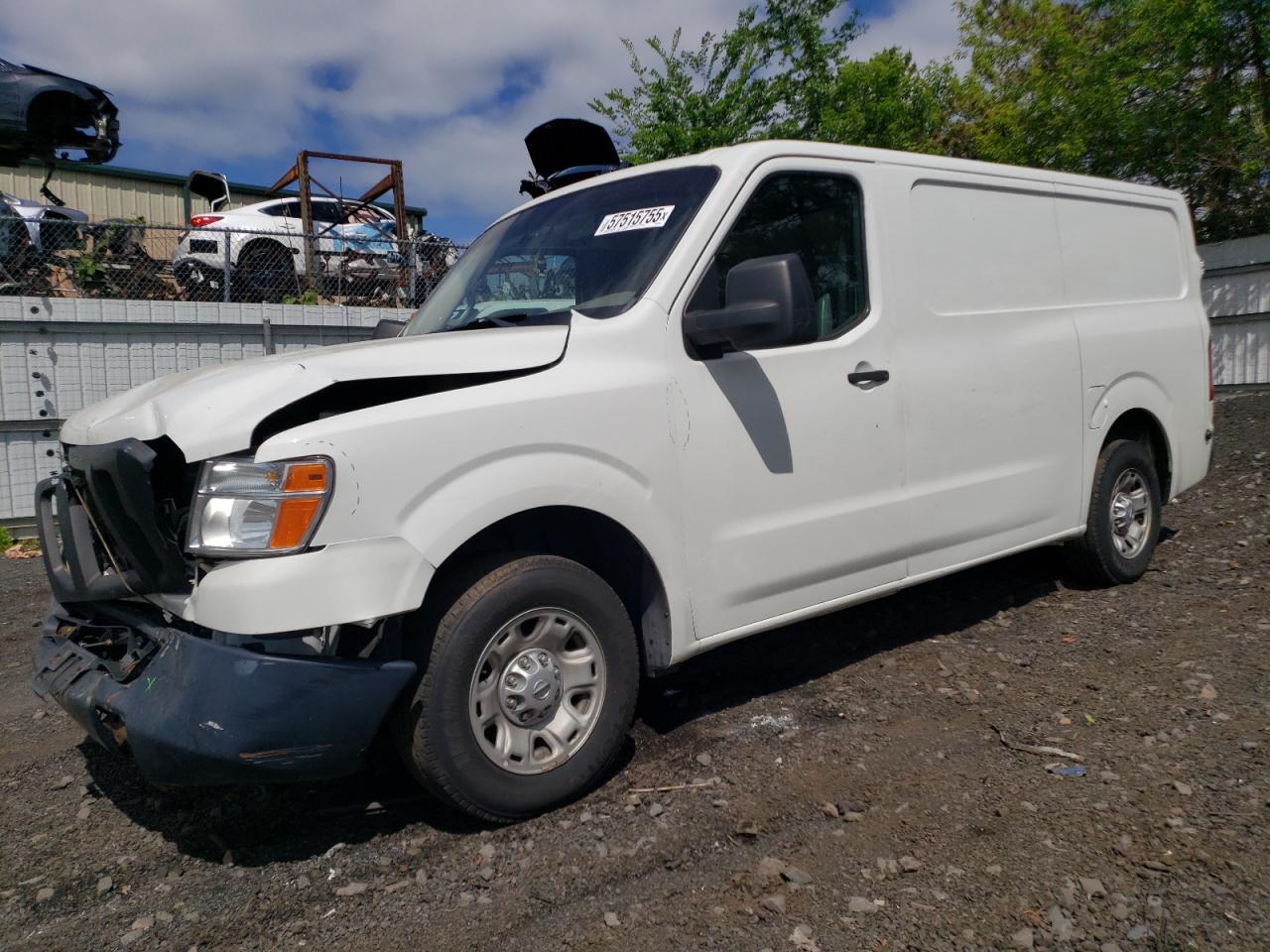 2015 Nissan Nv 1500 na sprzedaż w New Britain, CT - Front End