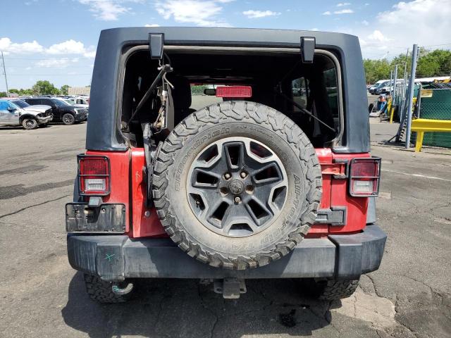 Parquets JEEP WRANGLER 2014 Czerwony