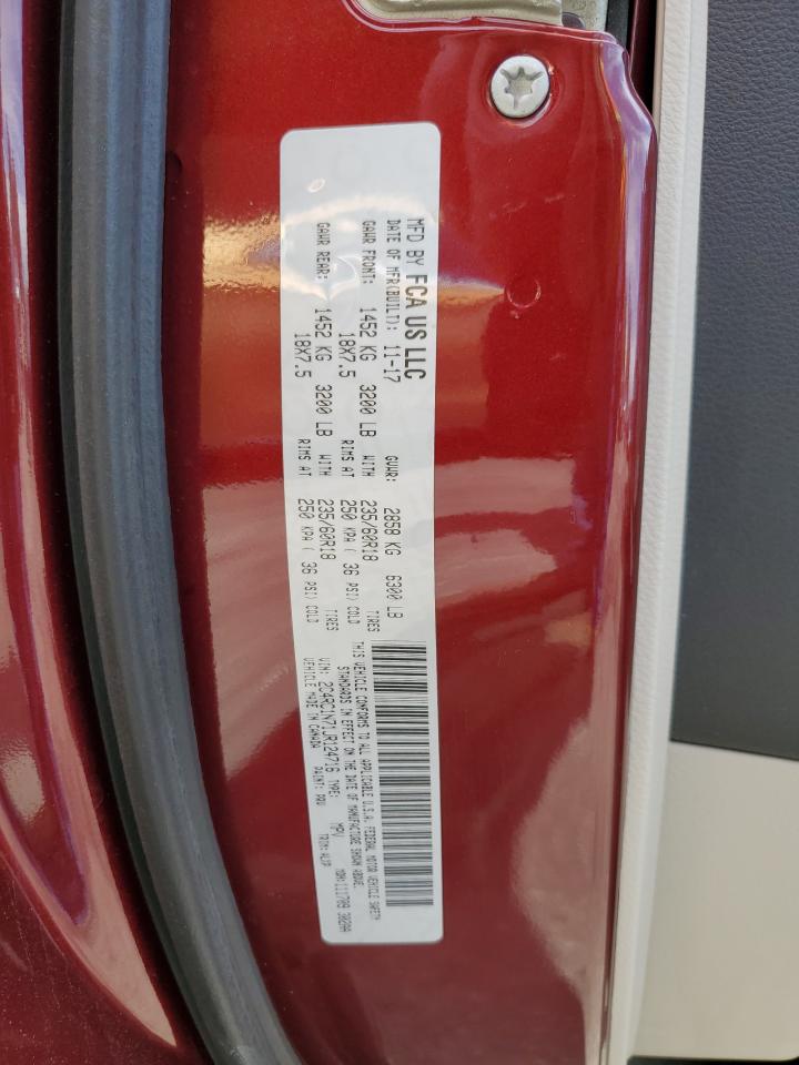 2018 Chrysler Pacifica Hybrid Limited VIN: 2C4RC1N71JR124716 Lot: 56505005