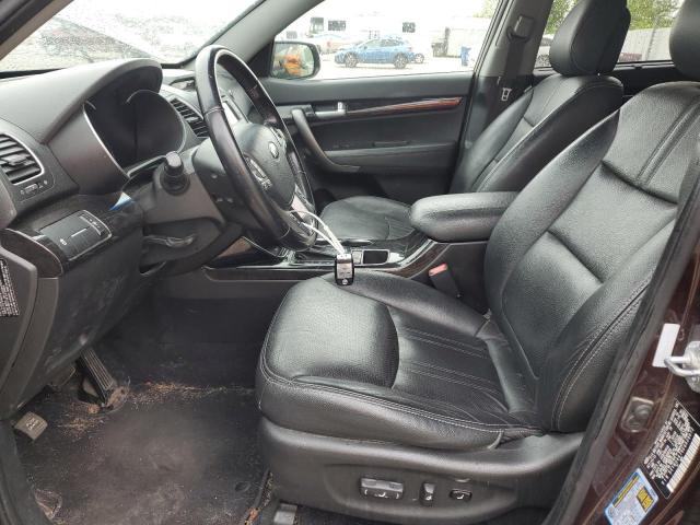 Parquets KIA SORENTO 2014 Bordowy