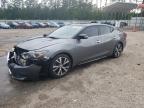 2017 Nissan Maxima 3.5S იყიდება Harleyville-ში, SC - Front End