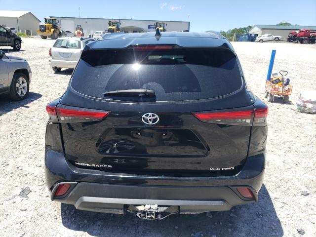  TOYOTA HIGHLANDER 2021 Czarny