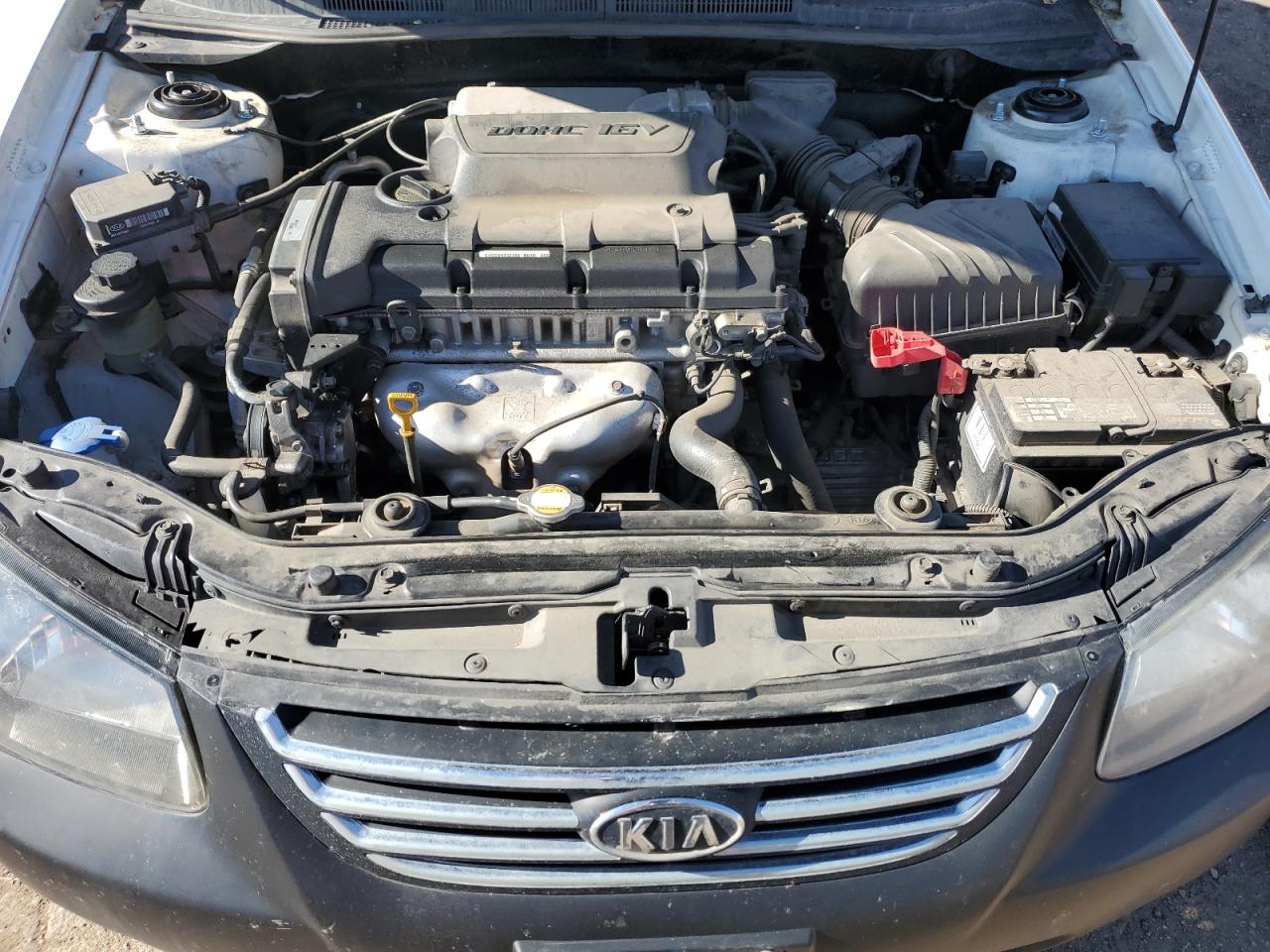 2009 Kia Spectra Ex VIN: KNAFE221495598927 Lot: 56057325