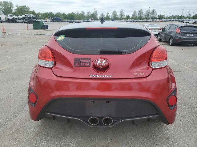  HYUNDAI VELOSTER 2017 Czerwony