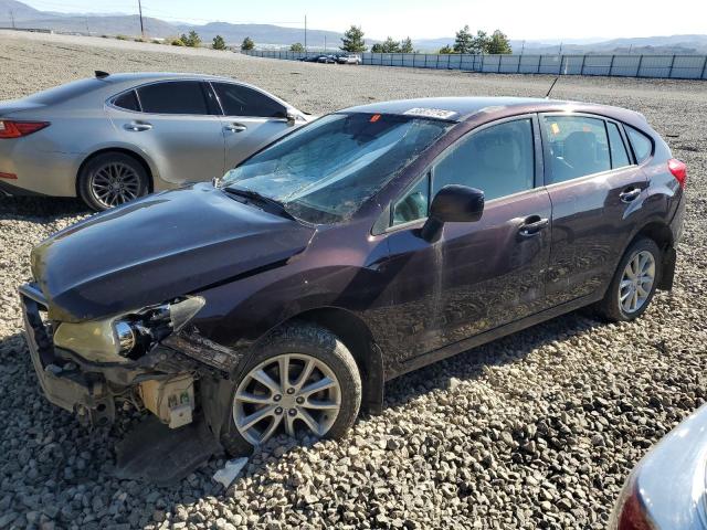  SUBARU IMPREZA 2012 Бордовый