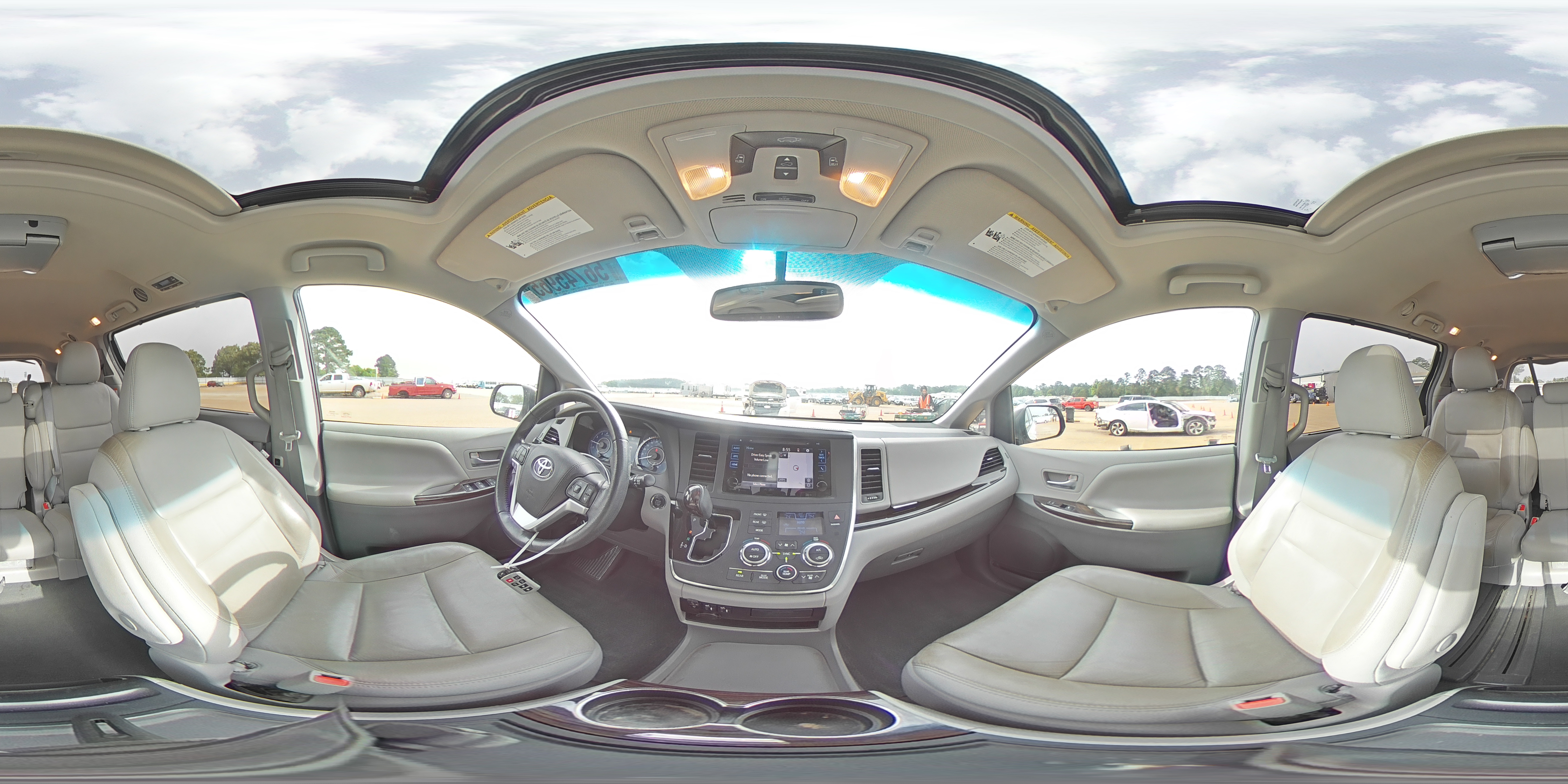 2015 Toyota Sienna Xle VIN: 5TDYK3DC3FS576240 Lot: 56745965