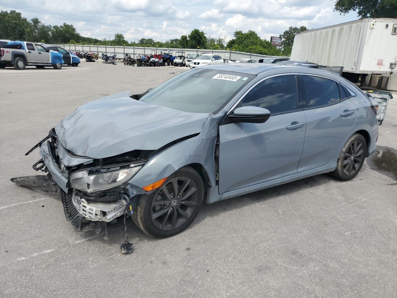 2021 Honda Civic Ex за продажба в Orlando, FL - Front End