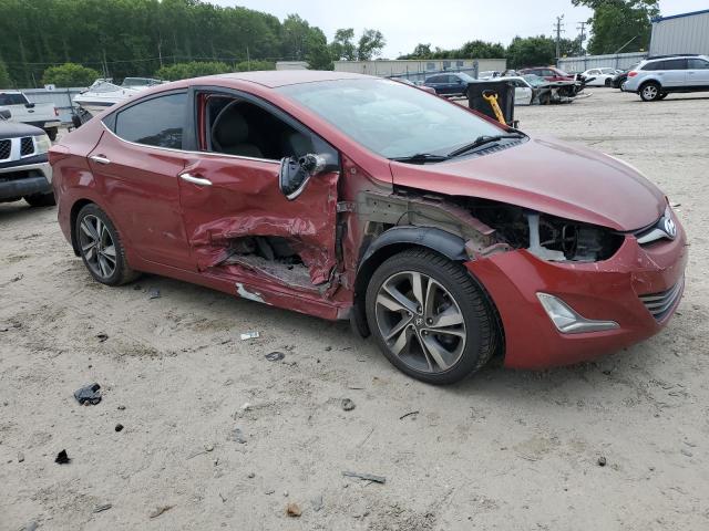  HYUNDAI ELANTRA 2015 Бургунди