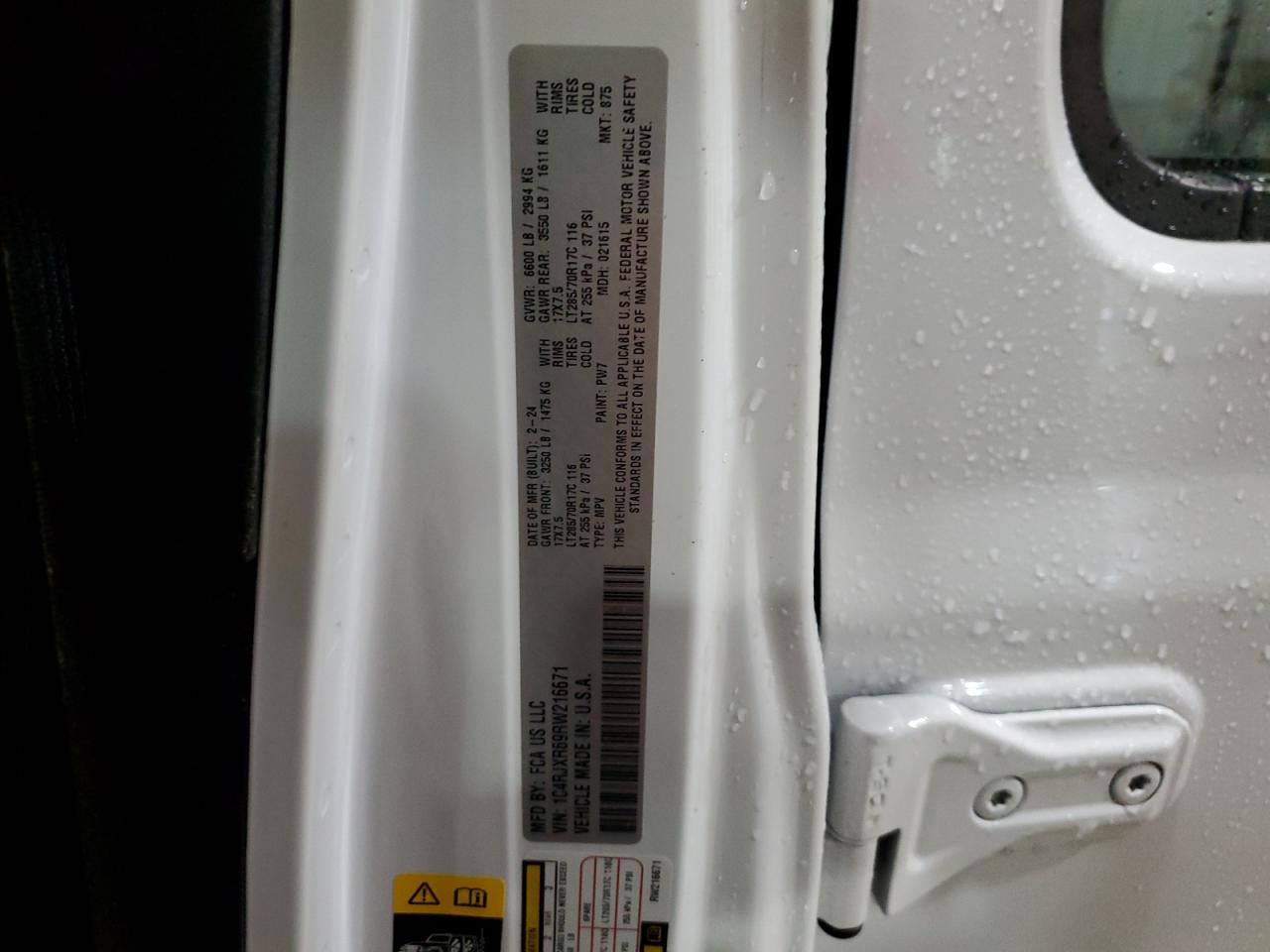 2024 Jeep Wrangler Rubicon 4Xe VIN: 1C4RJXR69RW216671 Lot: 56570175