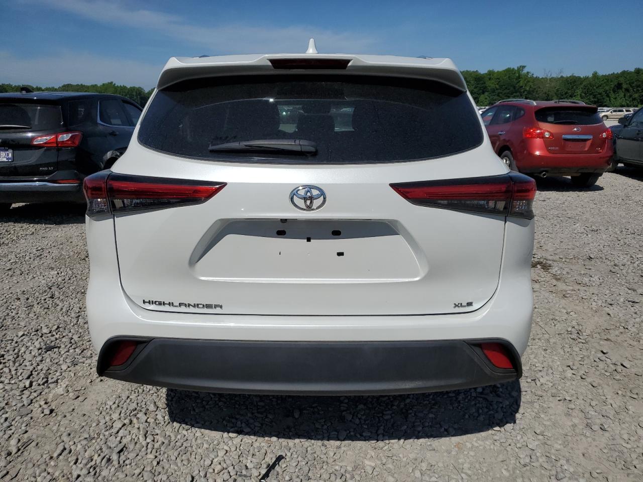 2022 Toyota Highlander Xle VIN: 5TDGZRAH1NS538983 Lot: 57388245