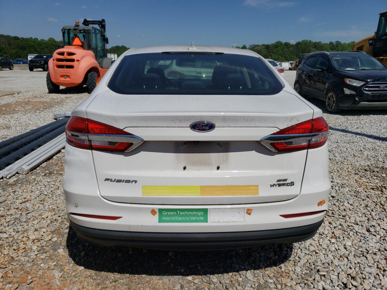 2019 Ford Fusion Se VIN: 3FA6P0LU1KR262073 Lot: 54039575