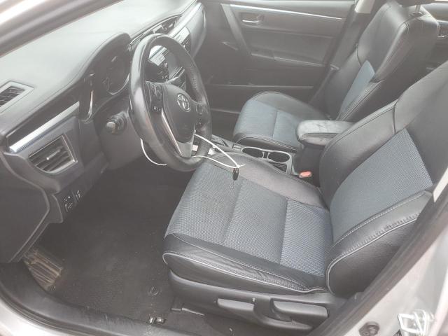  TOYOTA COROLLA 2016 Сріблястий