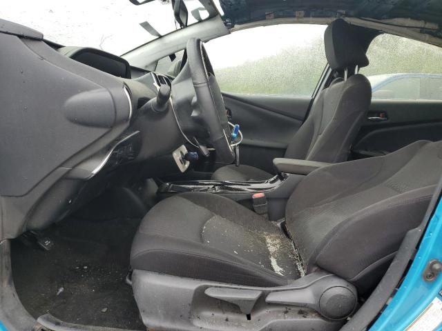  TOYOTA PRIUS 2018 Blue
