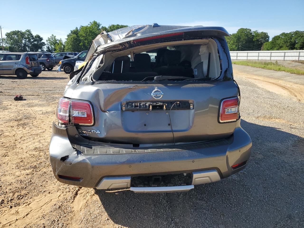 2018 Nissan Armada Sv VIN: JN8AY2ND1J9060133 Lot: 57403065