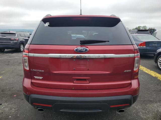  FORD EXPLORER 2015 Czerwony