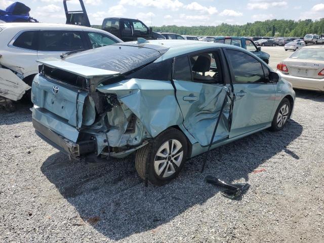 Хэтчбеки TOYOTA PRIUS 2016 Бирюзовый