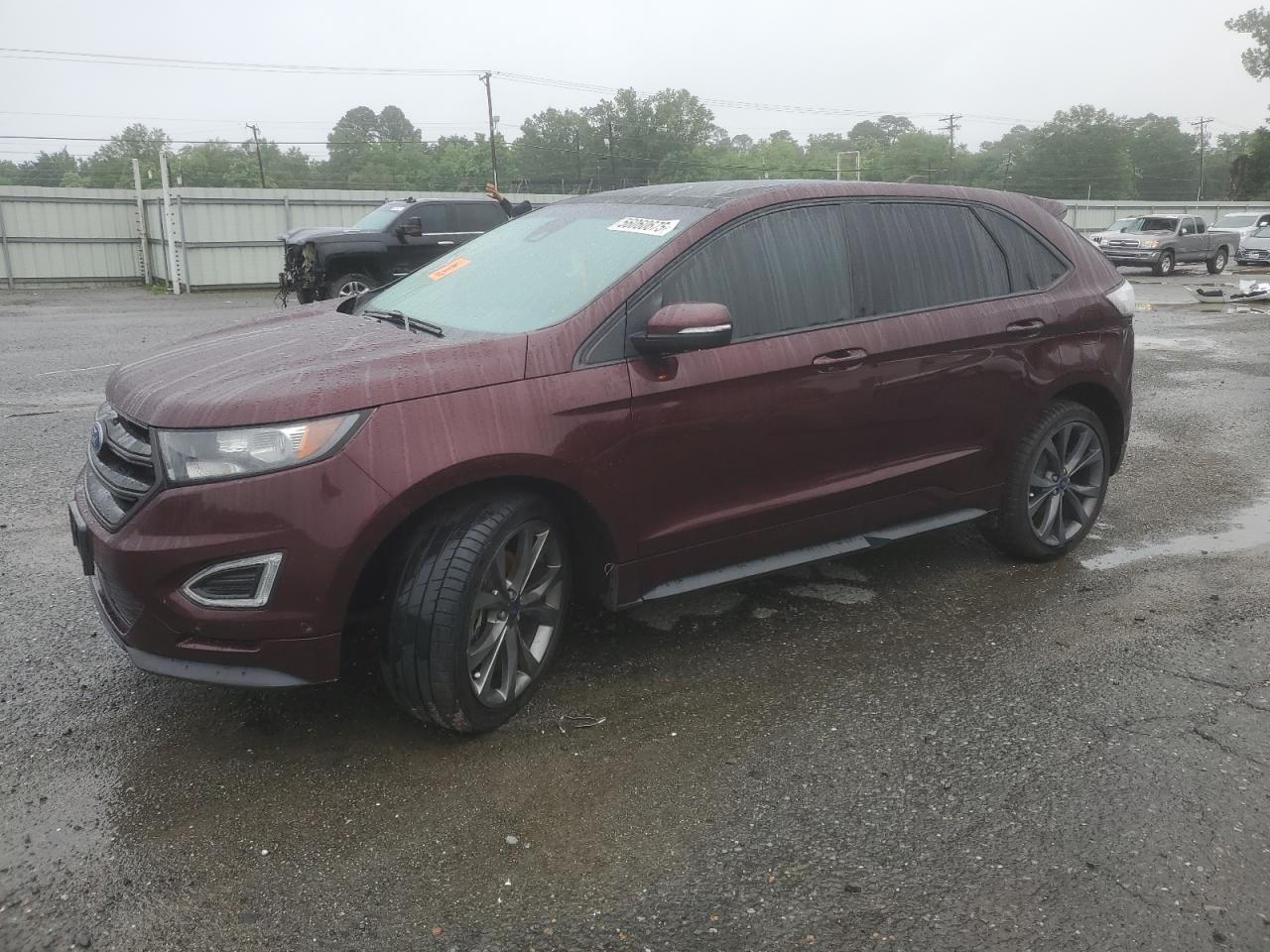 2017 Ford Edge Sport na sprzedaż w Shreveport, LA - Water/Flood