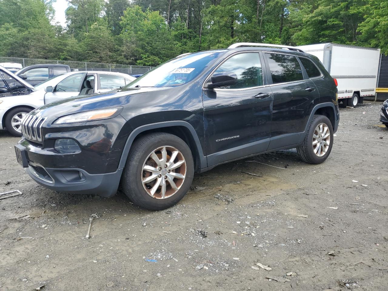 2014 Jeep Cherokee Limited იყიდება Waldorf-ში, MD - Undercarriage