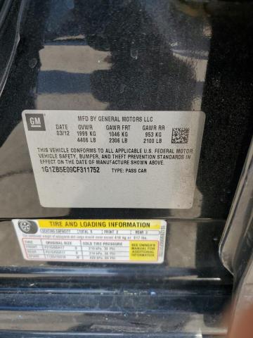 Фото: 1G1ZB5E09CF311752