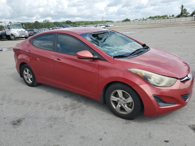  HYUNDAI ELANTRA 2015 Red