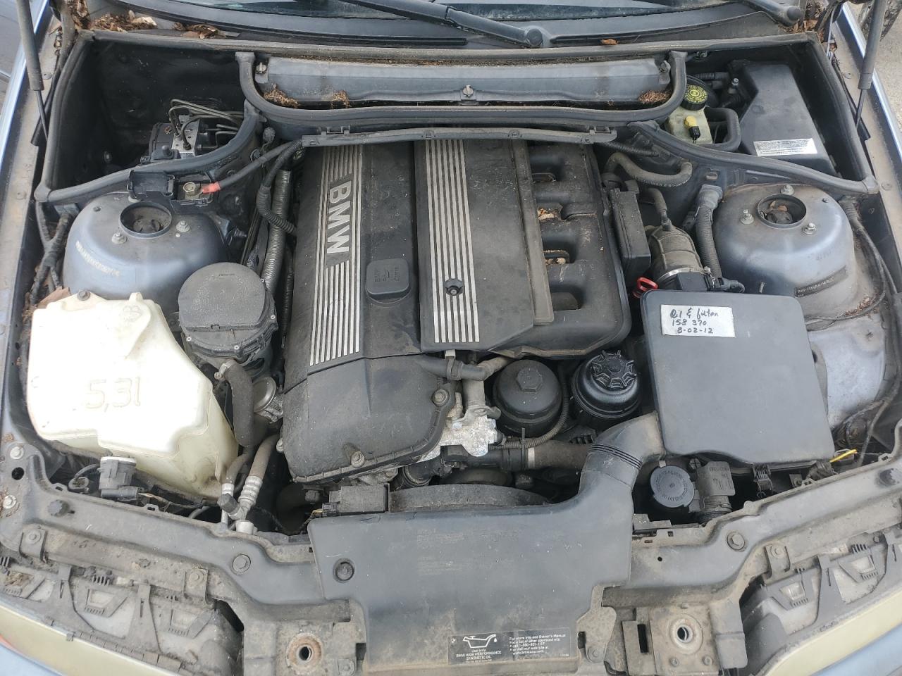 2001 BMW 325 I VIN: WBAAV33411EE26337 Lot: 55603065