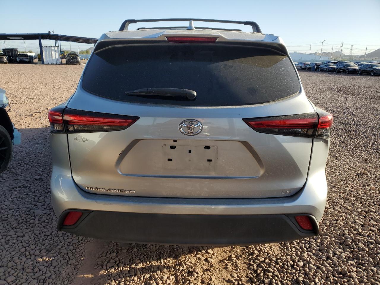 2021 Toyota Highlander L VIN: 5TDZZRAH3MS074974 Lot: 57108895