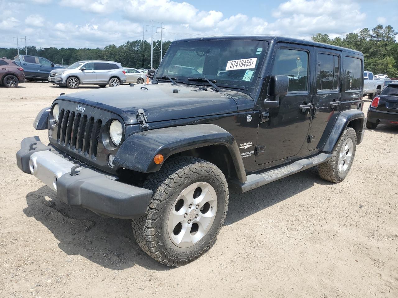 2014 Jeep Wrangler Unlimited Sahara for Sale in Greenwell Springs, LA - Rear End
