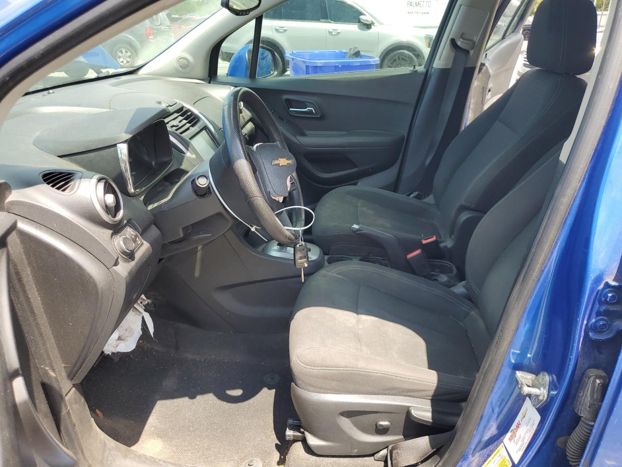 2015 Chevrolet Trax Ls VIN: KL7CJKSBXFB062360 Lot: 55218935