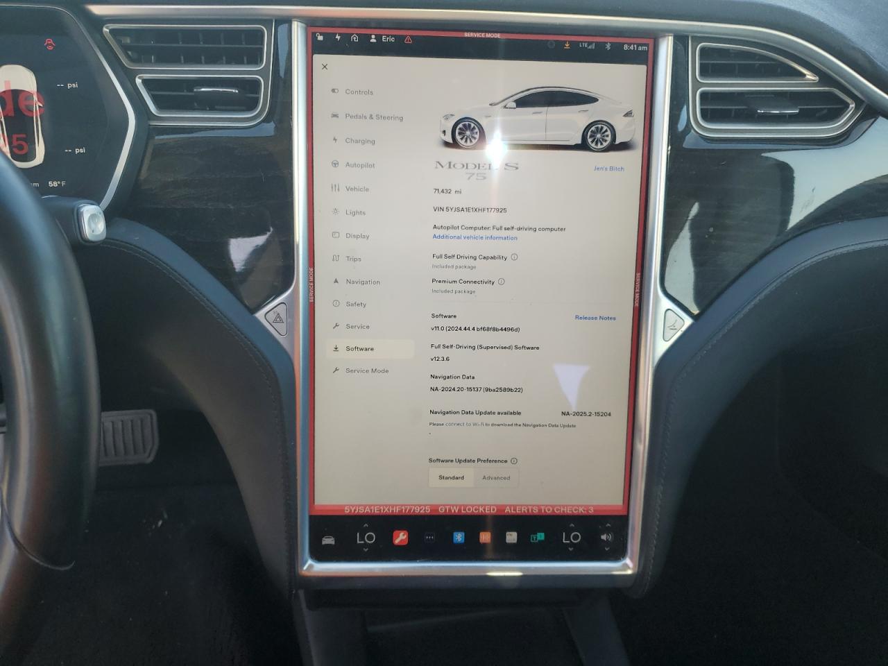 2017 Tesla Model S VIN: 5YJSA1E1XHF177925 Lot: 55118215
