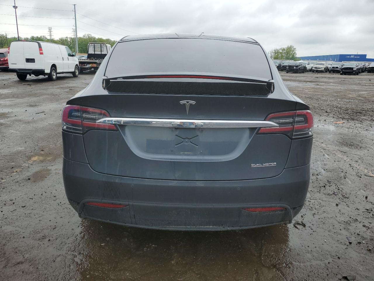 2019 Tesla Model X VIN: 5YJXCDE4XKF187888 Lot: 56365705