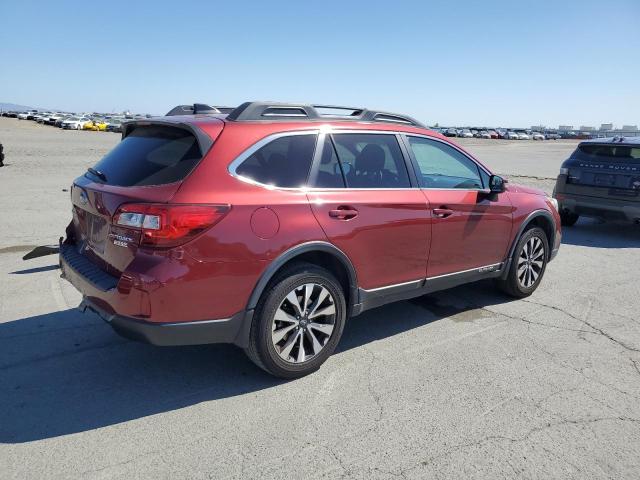  SUBARU OUTBACK 2016 Czerwony