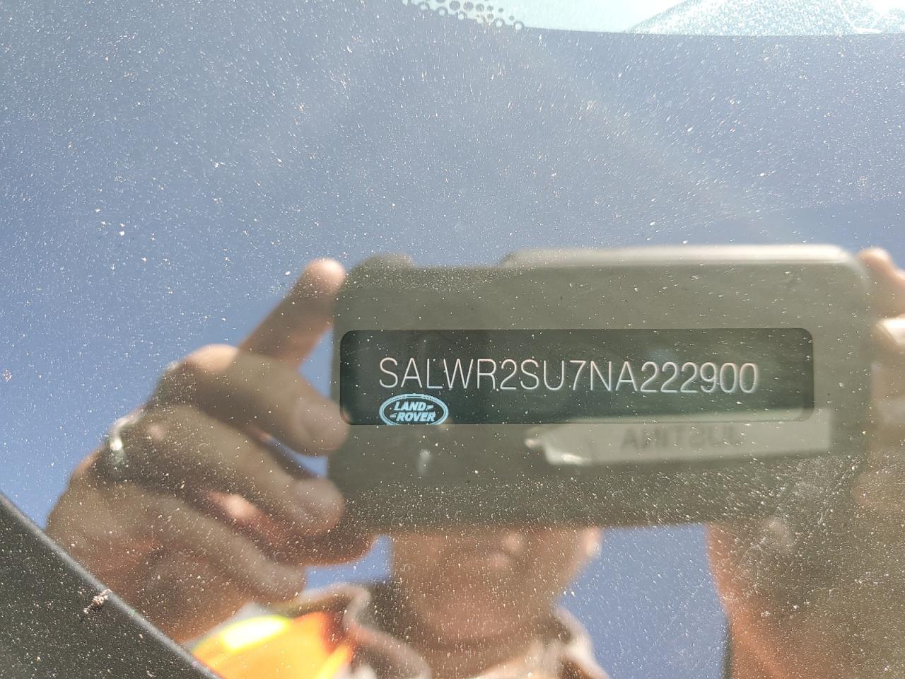 2022 Land Rover Range Rover Sport Hse Silver Edition VIN: SALWR2SU7NA222900 Lot: 58718595