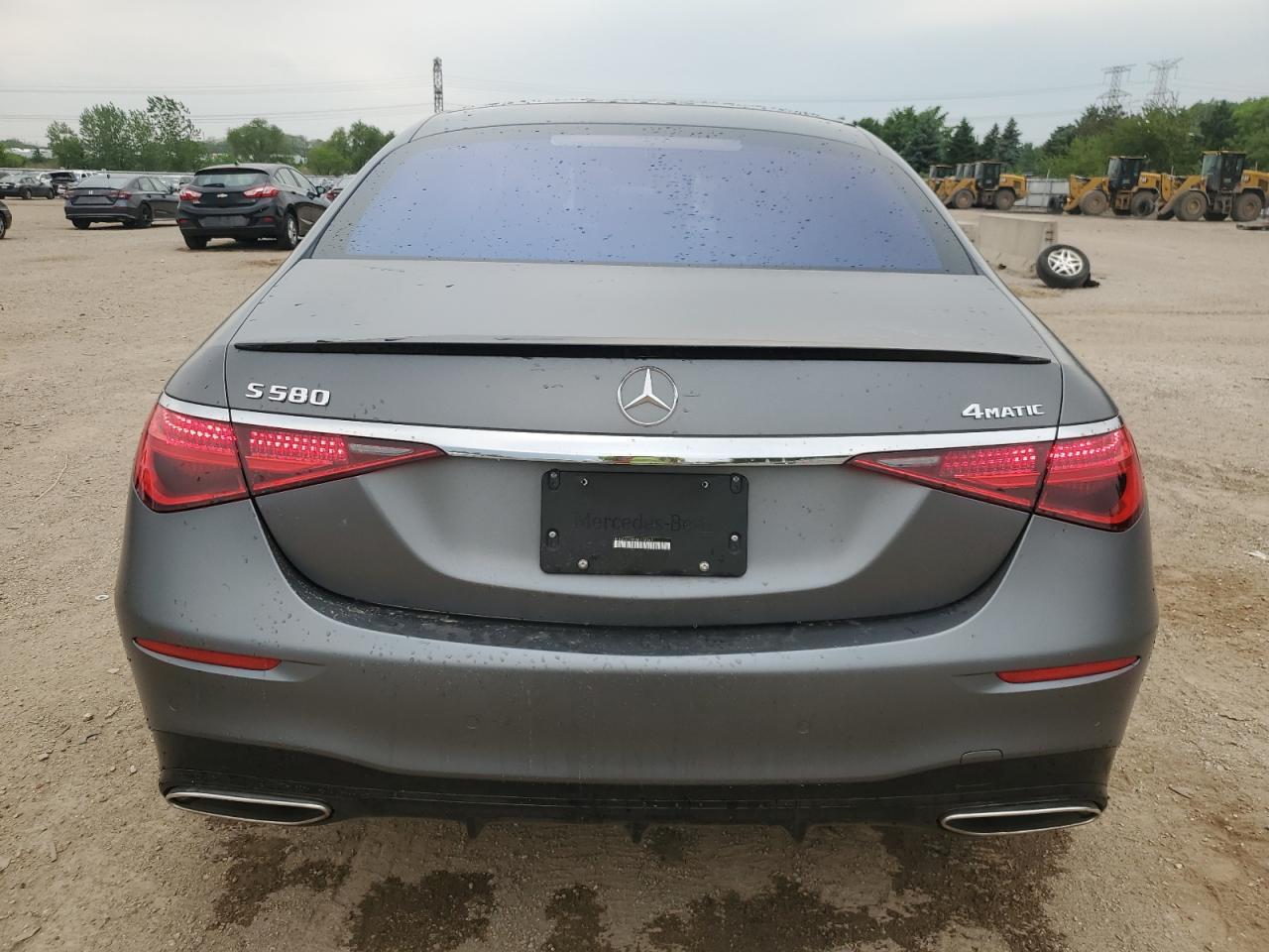 2022 Mercedes-Benz S 580 4Matic VIN: W1K6G7GB6NA118163 Lot: 58772715
