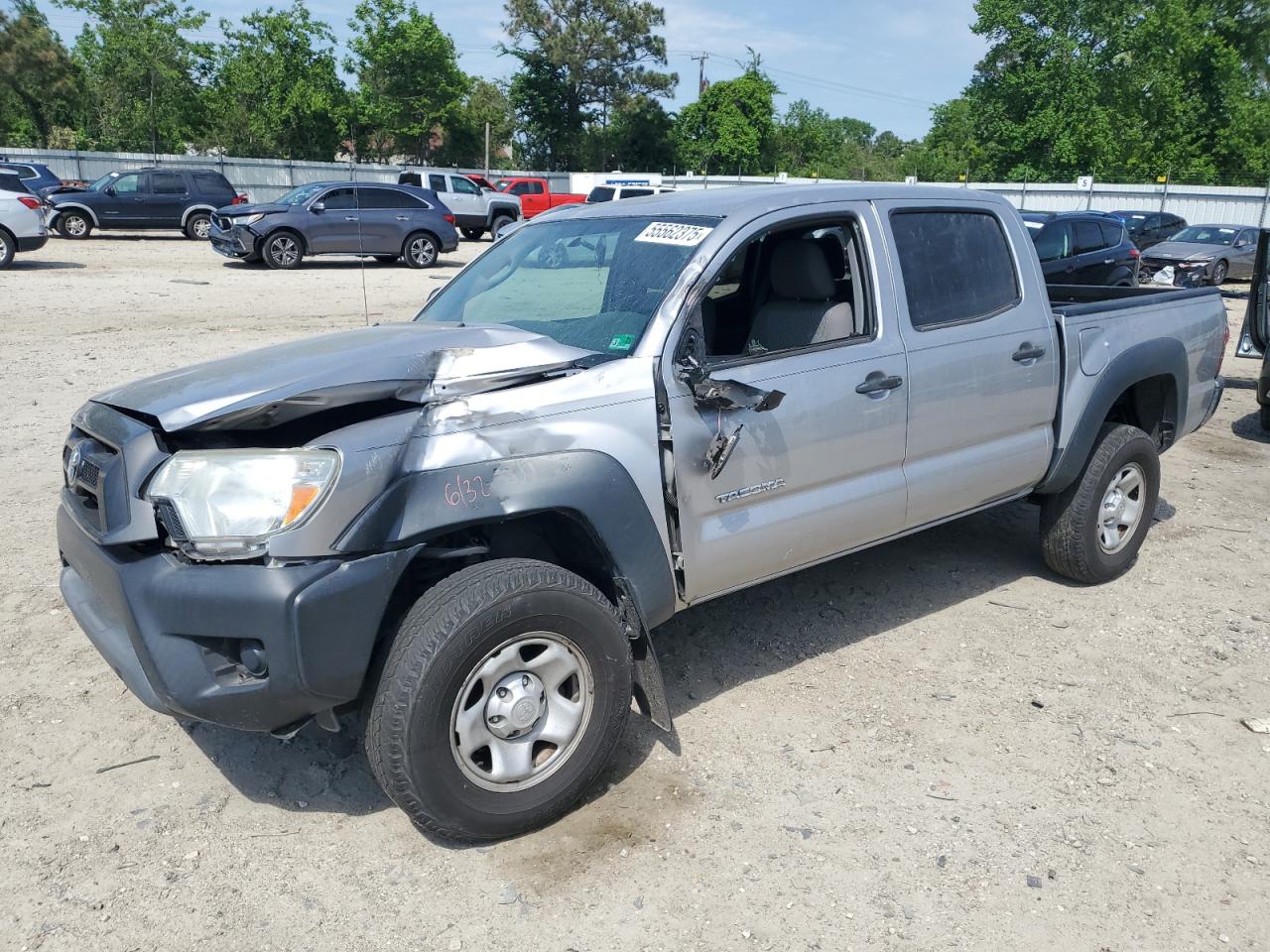 2015 Toyota Tacoma Double Cab Prerunner en Venta en Hampton, VA - All Over