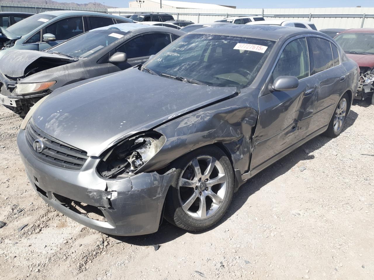 2006 Infiniti G35 იყიდება Las Vegas-ში, NV - Side