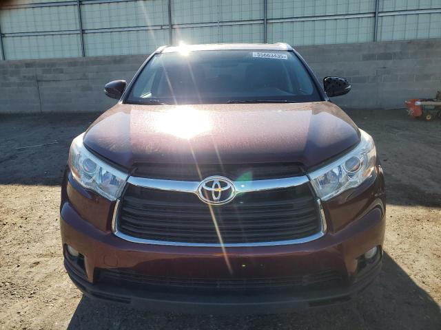  TOYOTA HIGHLANDER 2014 Burgundy