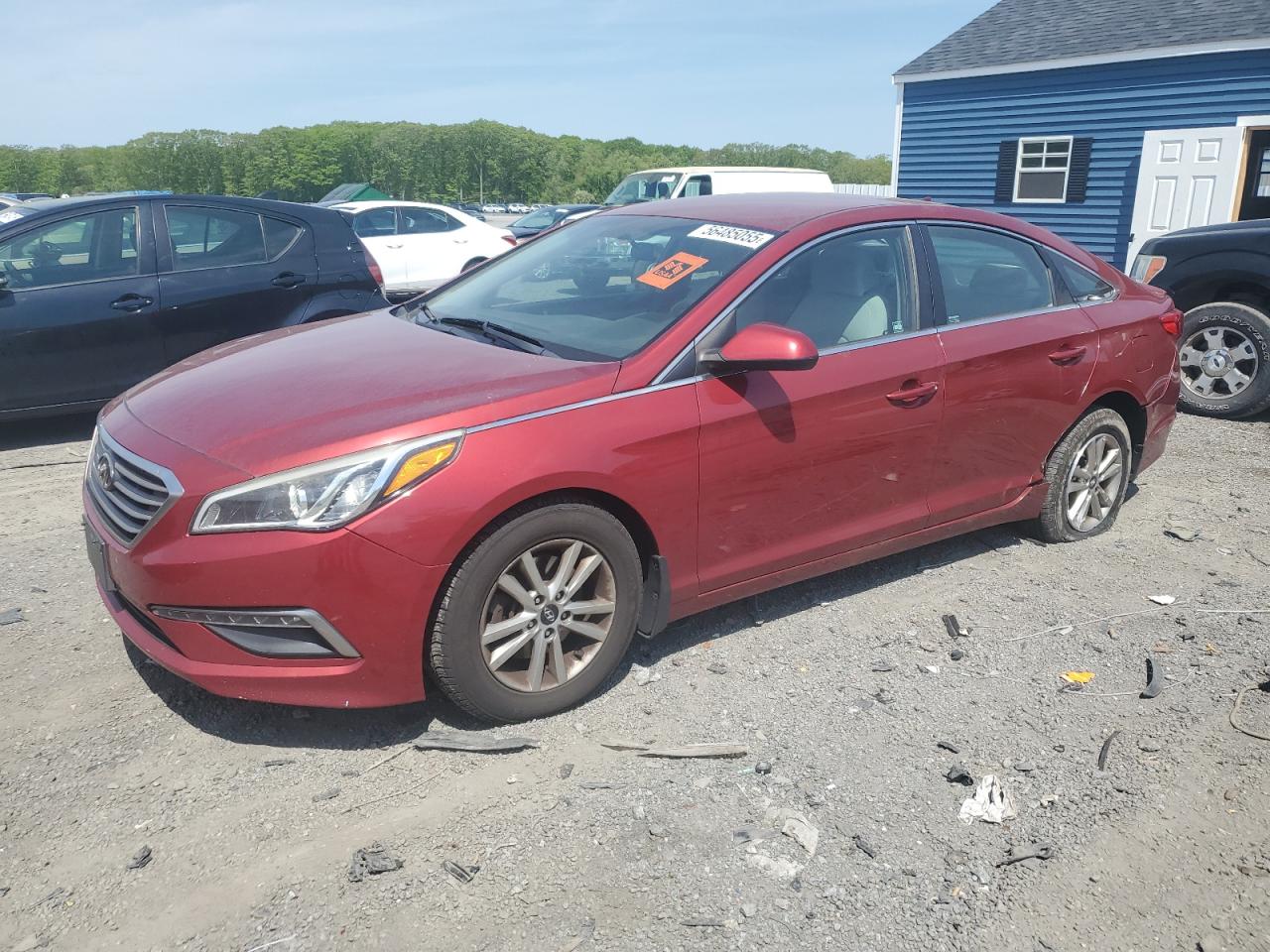 2015 Hyundai Sonata Se იყიდება Assonet-ში, MA - Rear End