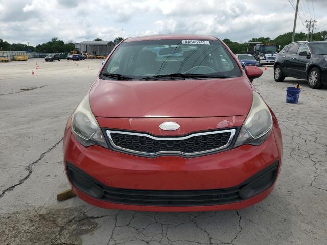 Sedans KIA RIO 2013 Red