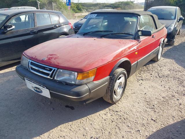 1993 SAAB 900 T 16S CONVERT A  for sale at Copart BRISTOL