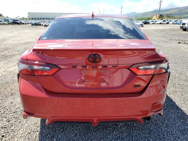  TOYOTA CAMRY 2022 Красный