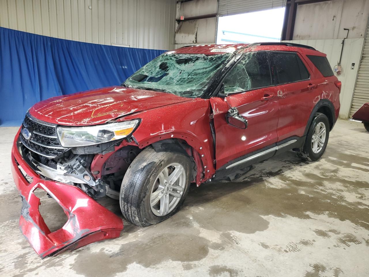2020 Ford Explorer Xlt იყიდება Hurricane-ში, WV - Front End