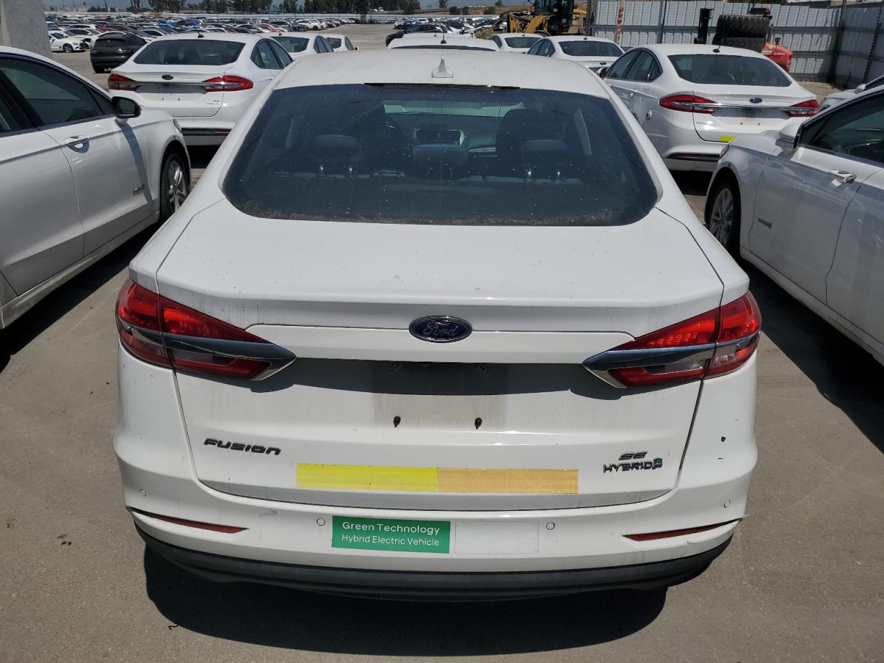 2019 Ford Fusion Se VIN: 3FA6P0LU7KR263969 Lot: 57158035